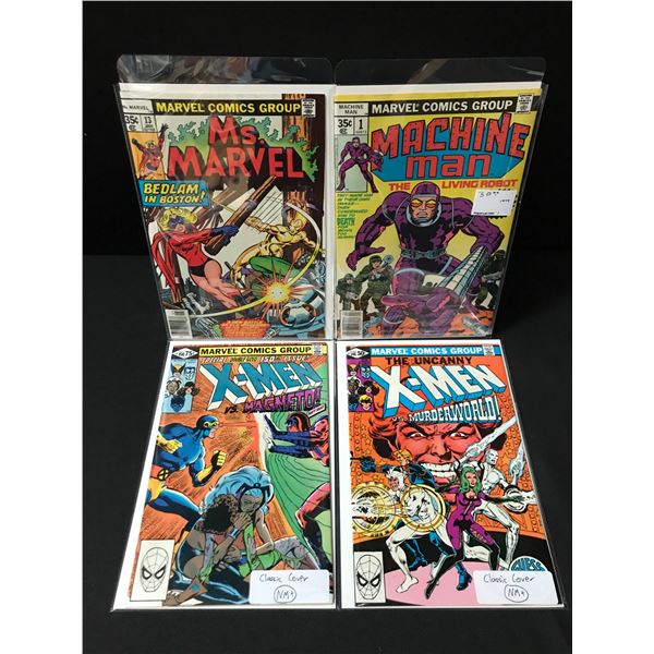 LOT OF 4 MARVEL COMICS - VARIOUS TITLES INCLUDING X-MEN