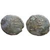 Image 1 : Ancient, Tribal Republic, Sibi Janapada (2nd-1st Century BC), Copper Unit, 6.64 gms, Obv. Swastika w