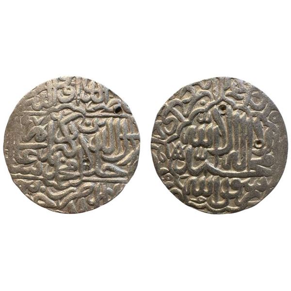 Akbar, Silver Rupee, 11.42g, Dar al-Khilafat Jaunpur Mint, AH 976, Kalima type (KM 80.10). Very Fine