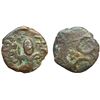 Image 1 : Ancient, Post Mauryan, Ujjain, (2nd-lst Century BC), Bhumimitra Typc, Copper Unit, 2.42 gms, Obv. Sc