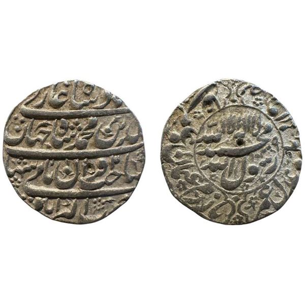 Shah Jahan (1628-1658 AD), silver rupee, Akbarabad mint, AH 1040/RY 3, with emperor's full name and