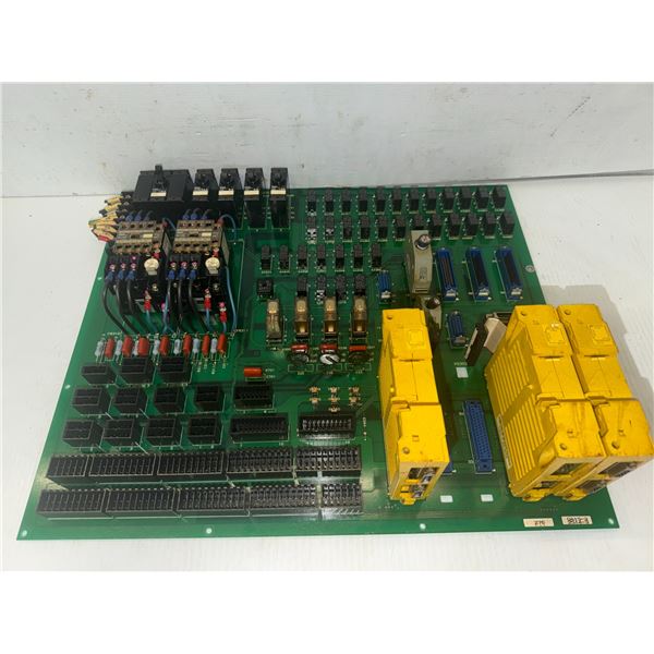 Fanuc / Tsugami #QF301 / #3214-E320-0100 Circuit Board w/ Fanuc Modules
