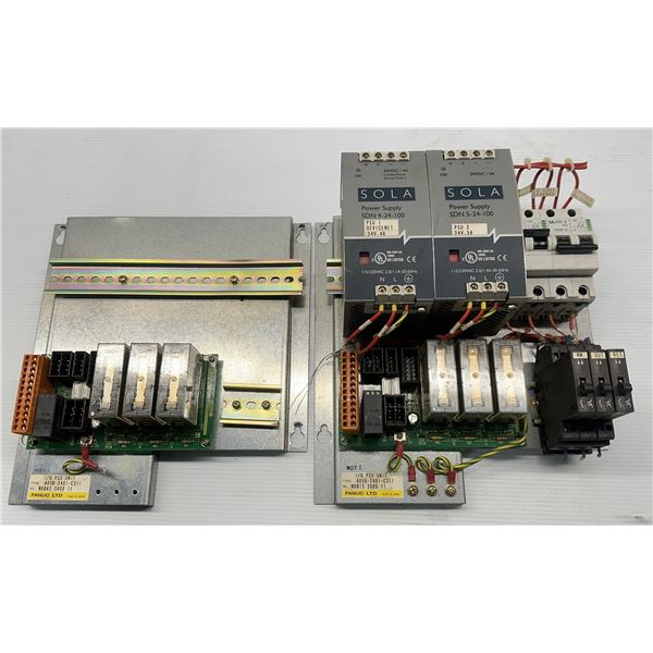 Lot of (2) Fanuc #A05B-2401-C311 I/O PSU Unit