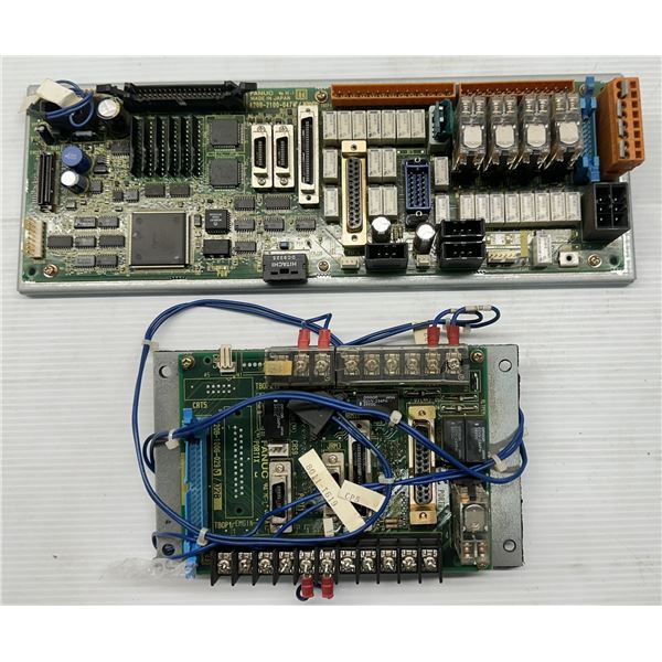 Lot of (2) Fanuc Circuit Boards #A20B-2100-0470/07G & #A20B-1006-0290/02B