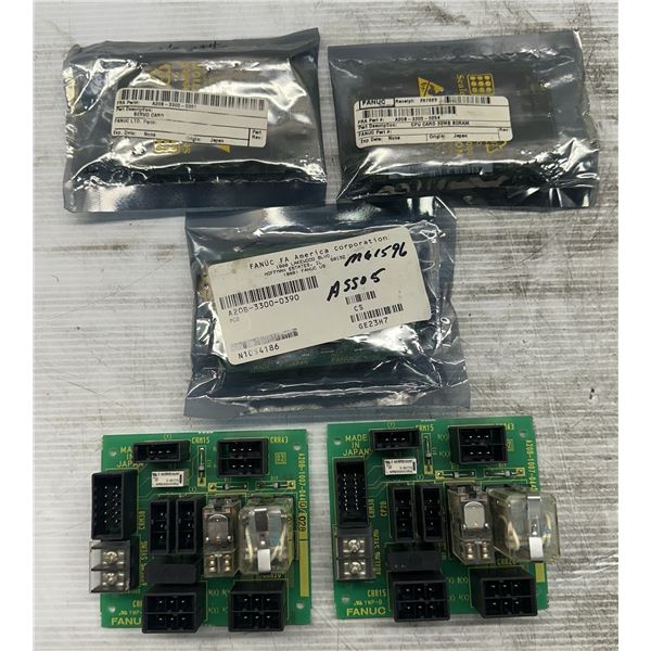 Lot of (5) Fanuc Circuit Boards