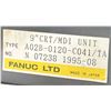 Image 5 : Fanuc #A02B-0120-C041/TA 9" CRT/ MDI Unit