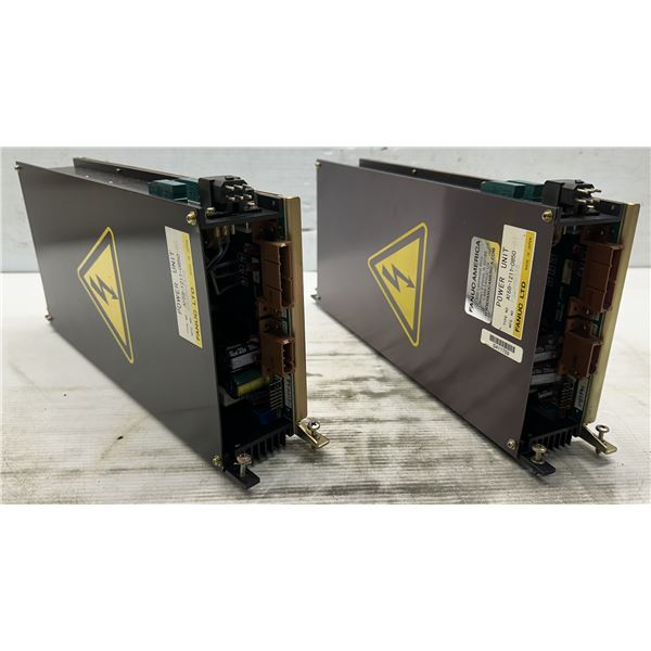 (2) Fanuc #A16B-1211-0850-01 Power Supplies