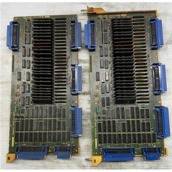 (2) Fanuc #A16B-1212-0220 Circuit Boards