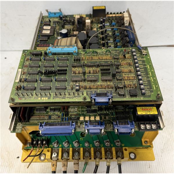 Fanuc #A06B-6059-H212 AC Spindle Servo Unit