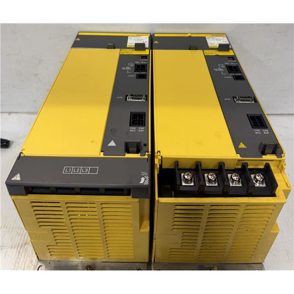 (2) Fanuc #A06B-6110-H026 Power Supply Modules