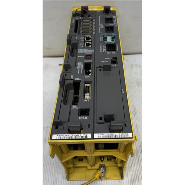 Fanuc #A05B-2600-C001 Rack w/ #A16B-3200-0780/04A & #A16B-2203-0910/11B Boards