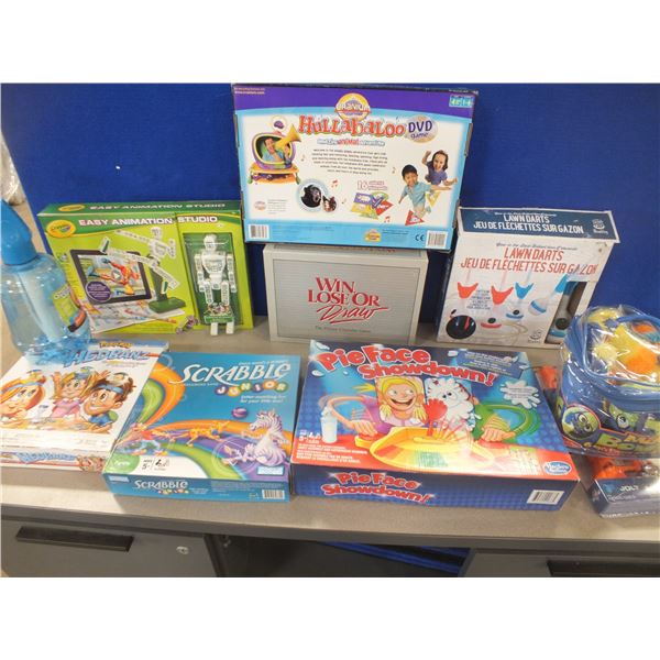 Box Of Assorted Board Games