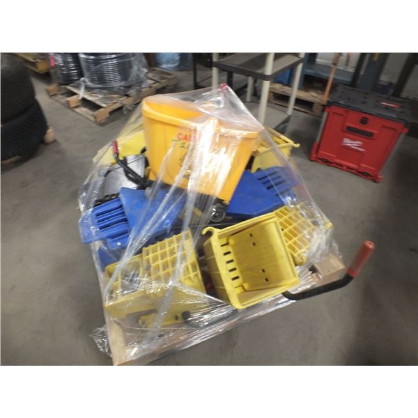 Pallet Of Mop Pail Parts