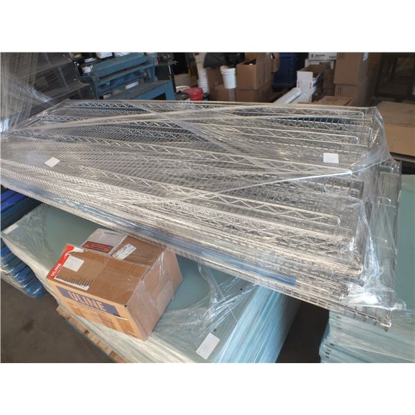 6 Stainless Steel Shelves