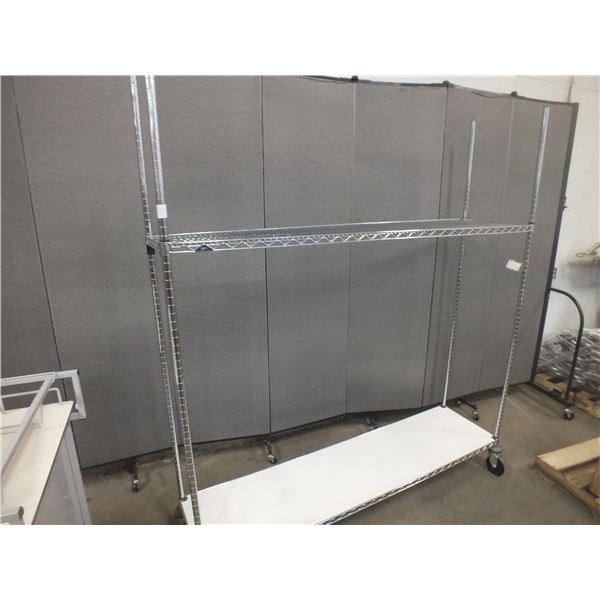Metro Storage Cart On Wheels