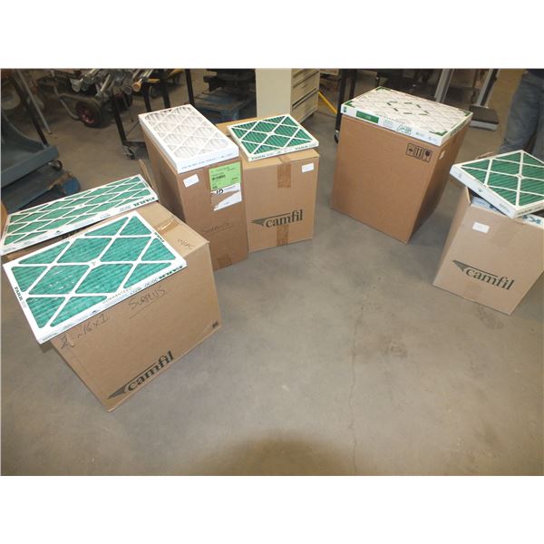 6 Boxes Of Assorted Furnace Filters