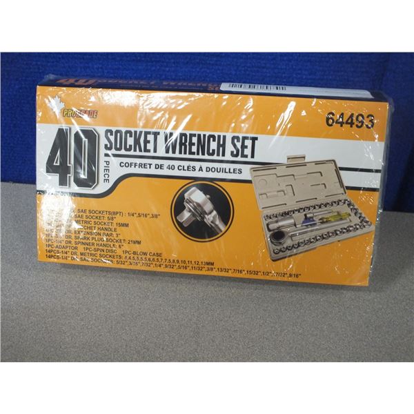 40pc Socket wrench Set