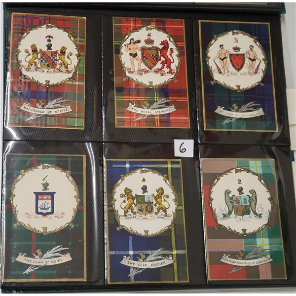 Crests - Tartans Album Approx. 145 Postcards