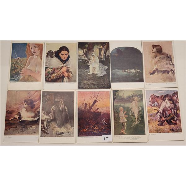 Polish - Art, Artist, etc. Postcards Approx. 70