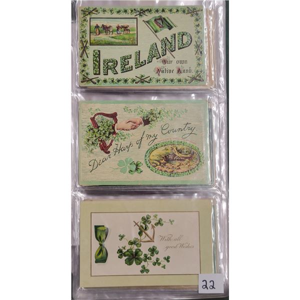 St. Patrick's Day Holiday Greeting Album 95+ Postcards