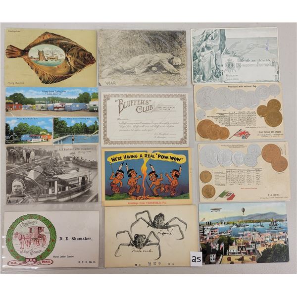 Misc. Better Topical Group 60+ Postcards