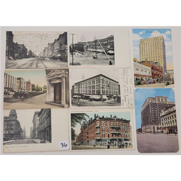 Ohio Street Scenes 31 Postcards