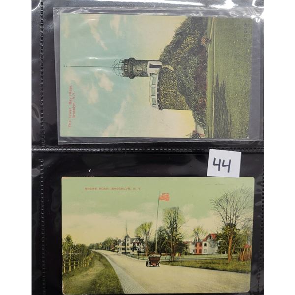 Brooklyn, New York Postcard Album Approx. 100