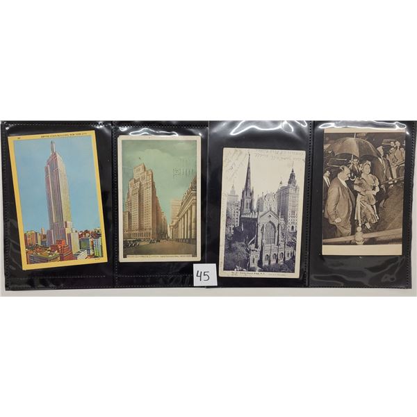 New York City Album Approx. 100 Postcards