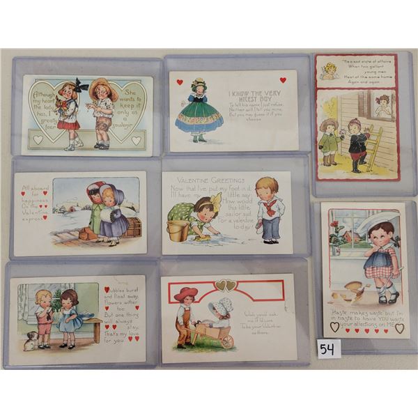 Whitney Valentine's Day Holiday Greeting Postcards Approx. 40
