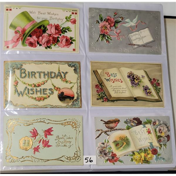 Greetings Album Approx. 330 Postcards