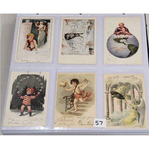 New Years Holiday Greeting Album Approx. 250