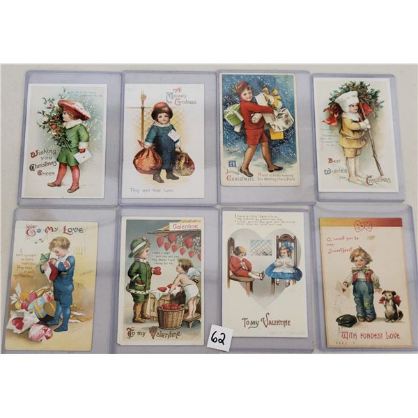 Clapsaddle Holiday Greeting Postcards 24