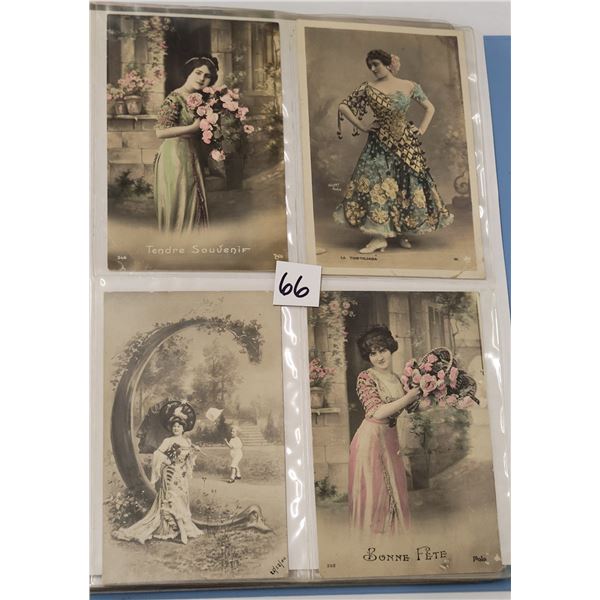 Women on Postcards Album Approx. 120