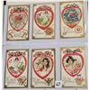 Image 7 : Valentine's Day Holiday Greeting Album Approx. 120 Postcards