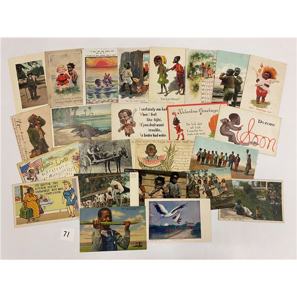 Black Americana Postcards 24