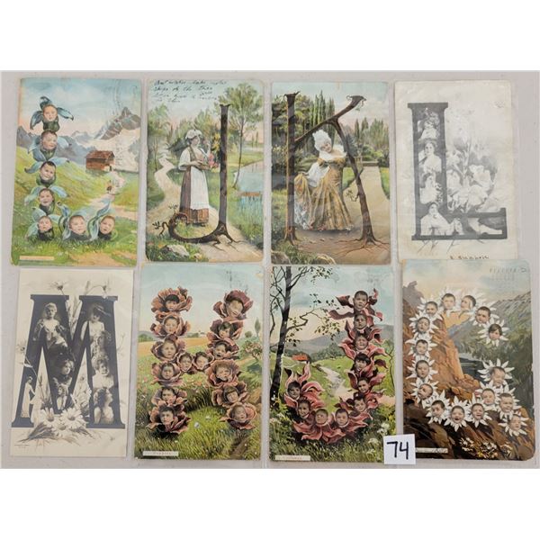 Alphabet Letter Postcards 24