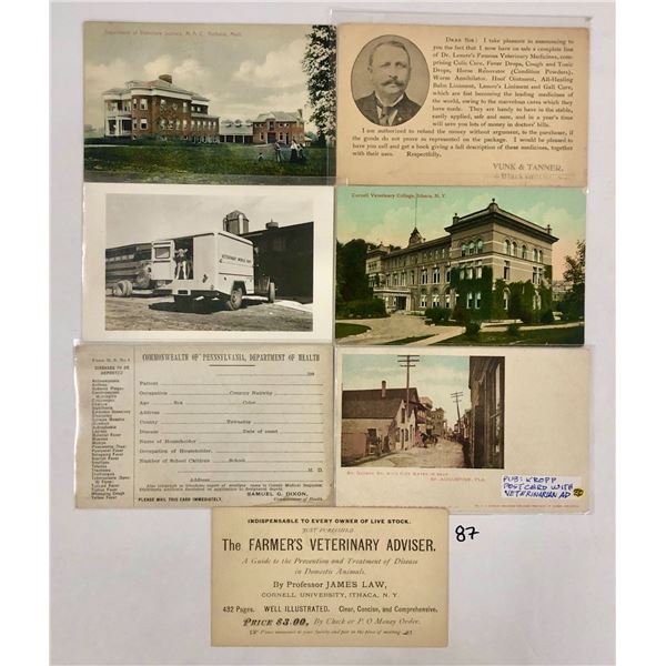 Veterinarian Related Postcards 7