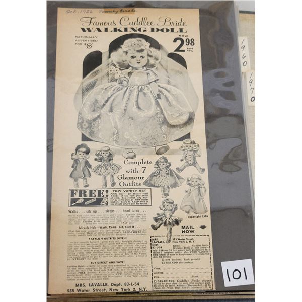 Album of Doll Magazine Cut out Approx. 170