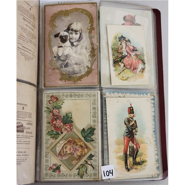 Ephemera - Trade Cards Album 40+