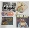 Image 1 : Vintage Black Americana Ephemera 8 Pieces.