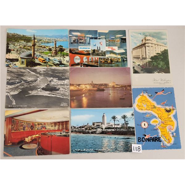 2 Boxes of Sorted International Postcards 1100+