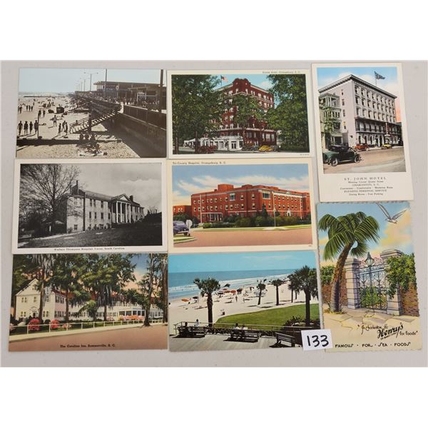 South Carolina Postcards Sorted Approx. 190