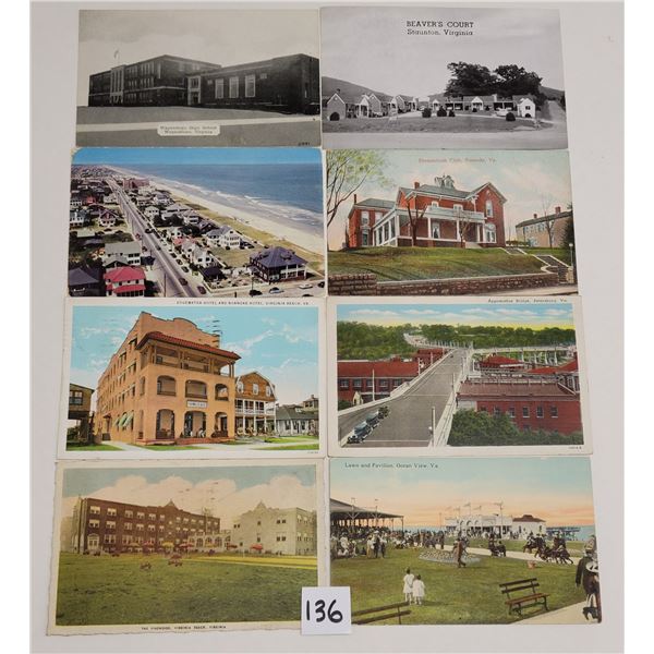 Virginia Sorted Postcards Approx. 700