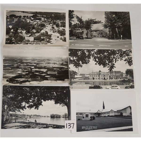 Wisconsin Real Photo Postcards 35+