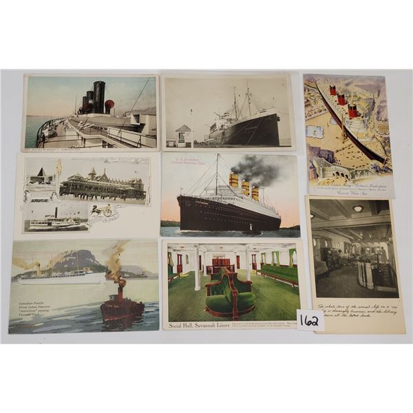 Transportation - Ships Approx. 65 Postcards