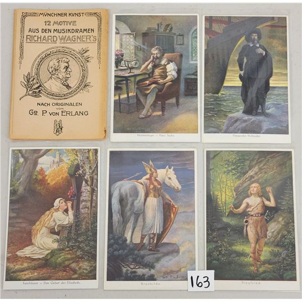 Richard Wagner's 12 Motive Aus De Musikdramen Postcards