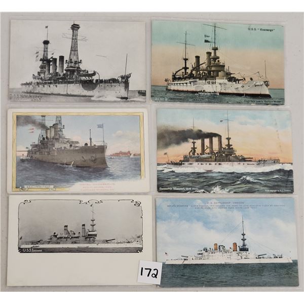 Navy Military Ship Postcards 25
