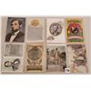 Image 3 : Patriotic - Washington & Lincoln Postcard Album Approx. 75