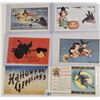 Image 1 : Halloween Holiday Greeting Postcards 13