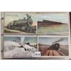 Image 7 : Transportation - West Coast Train Railroad Postcard Album Approx. 180